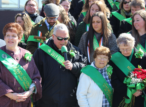 Bishop Perez - St Patrick's Day Parade kickoff from the Cosgrove steps